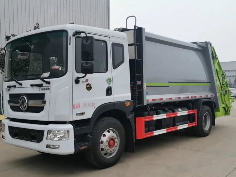 东风D9 10-12方压缩式垃圾车