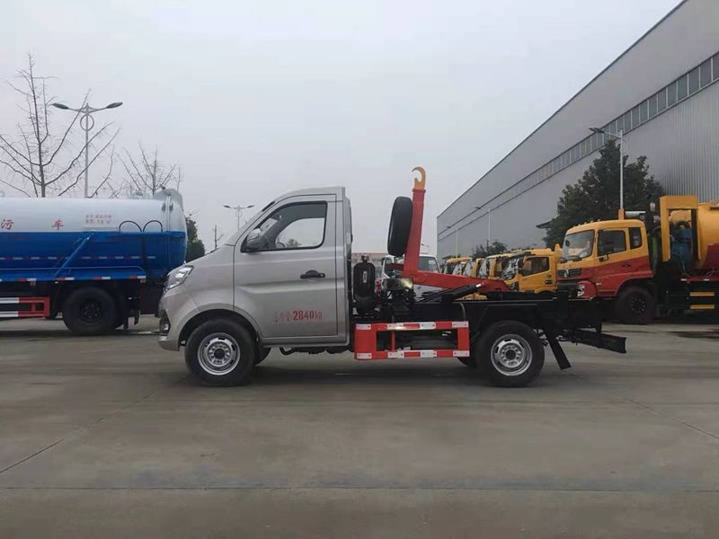 长安3方车厢可卸式垃圾车